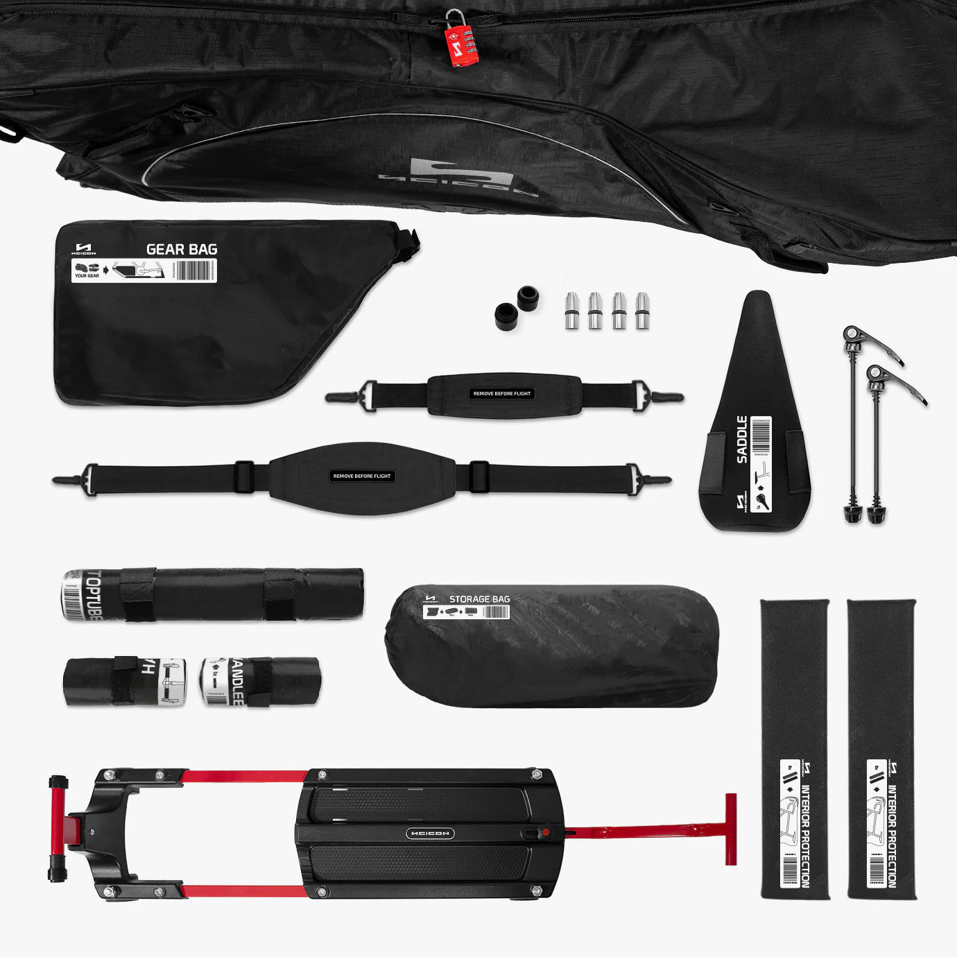 AEROCOMFORT 3.0 ROAD BIKE TRAVEL BAG - Image 7