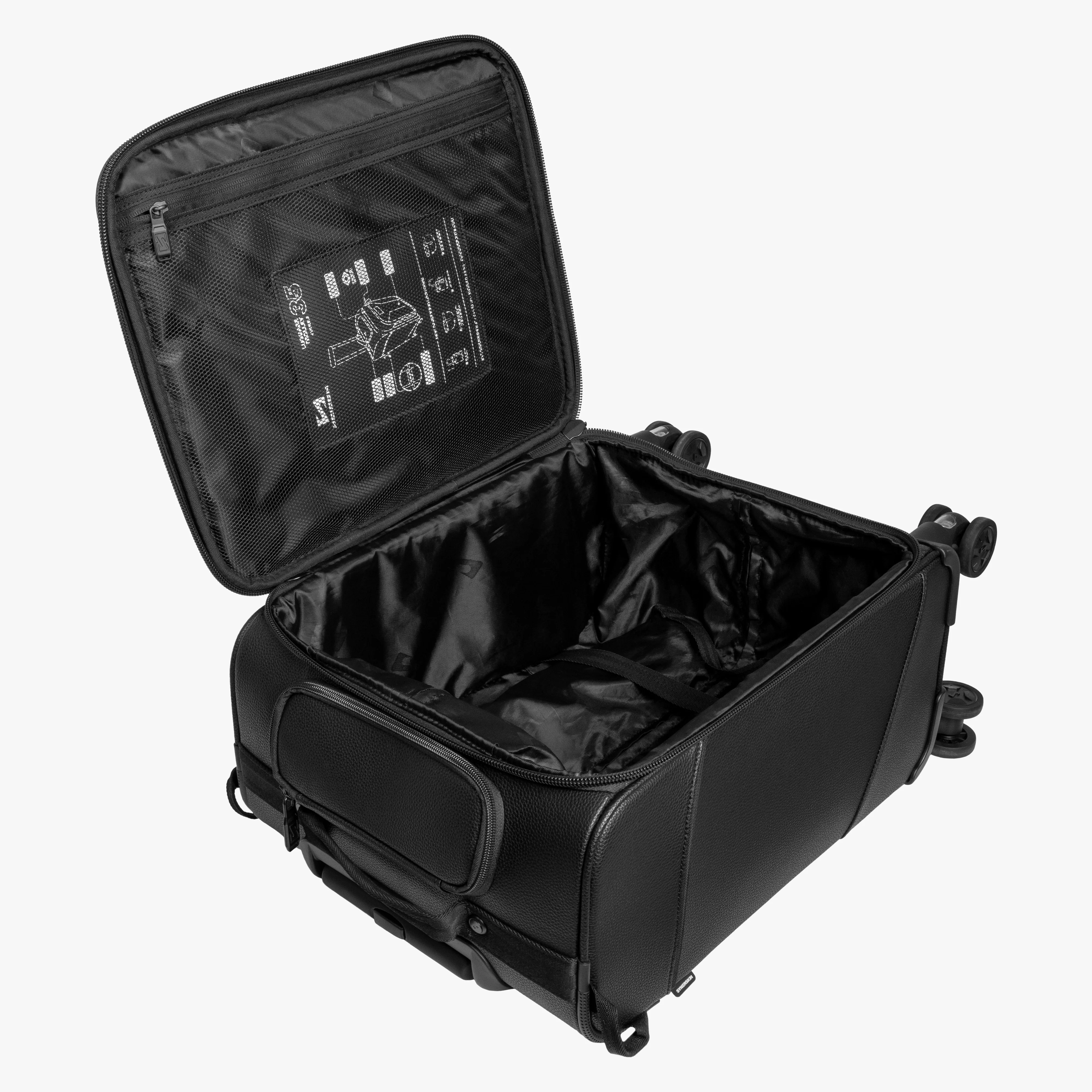 CABIN LUGGAGE 35L - 4WD - VEGAN LEATHER SYNERSKIN™ - Image 10