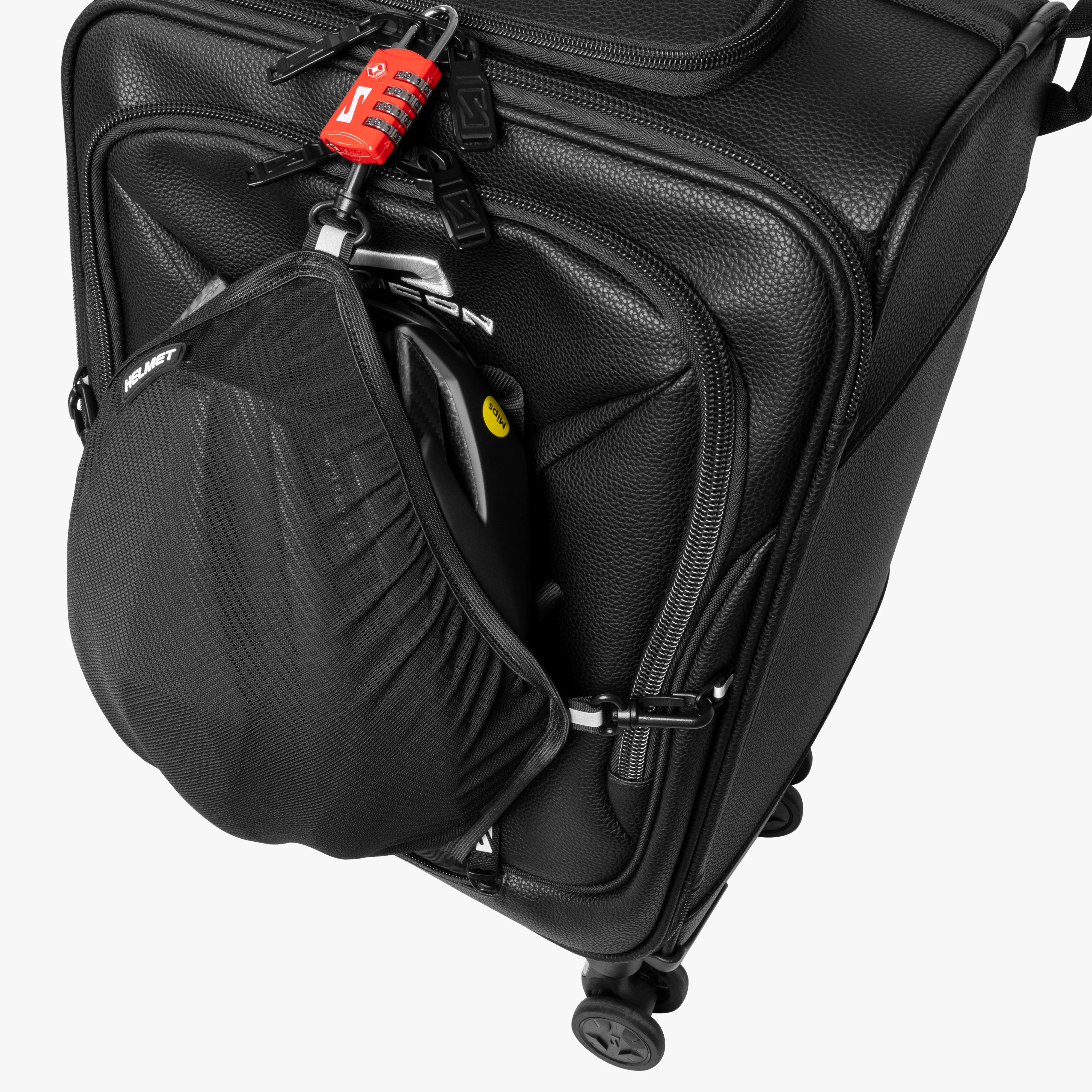 CABIN LUGGAGE 35L - 4WD - VEGAN LEATHER SYNERSKIN™ - Image 8