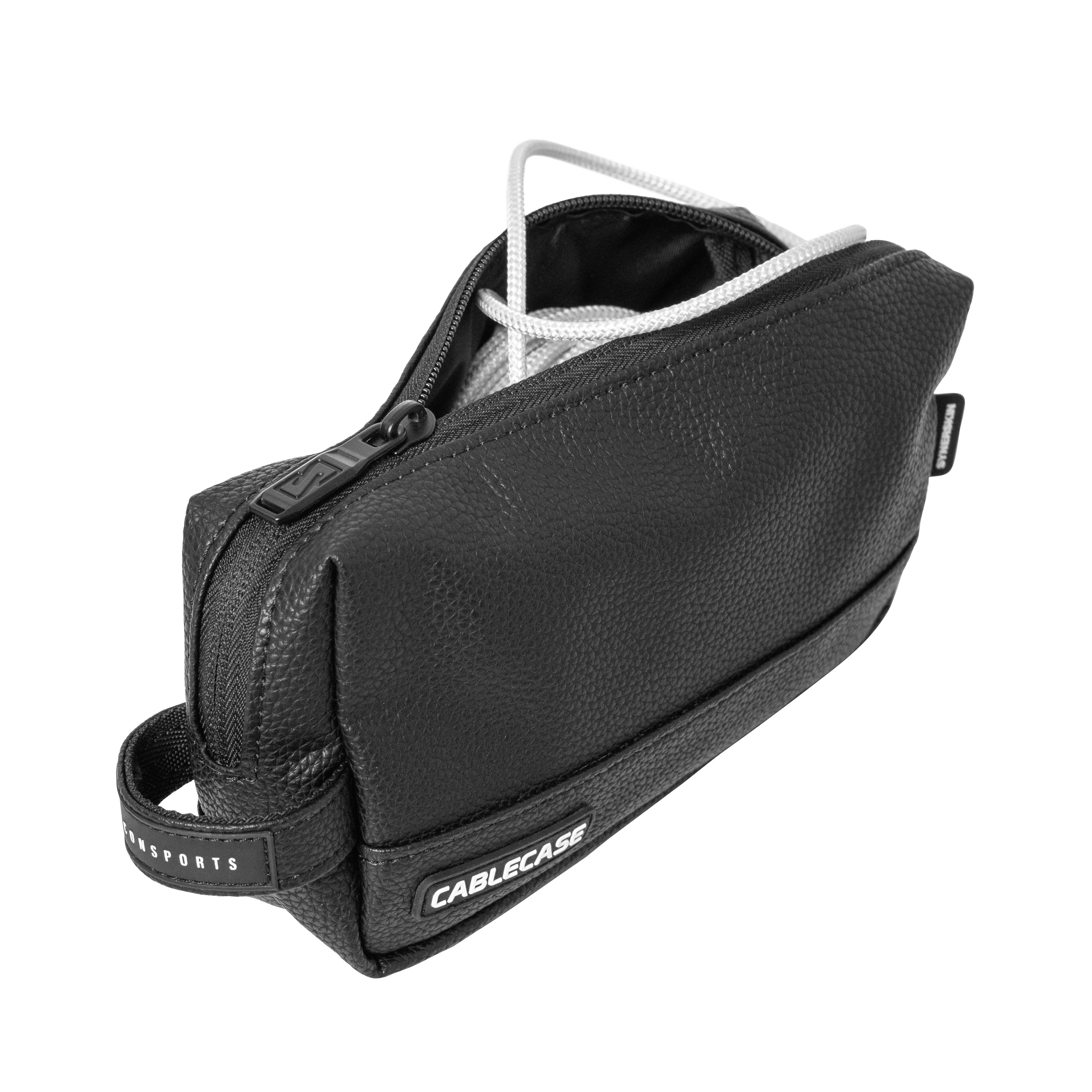 ELECTRONICS TRAVEL POUCH - VEGAN LEATHER SYNERSKIN™ - Image 4