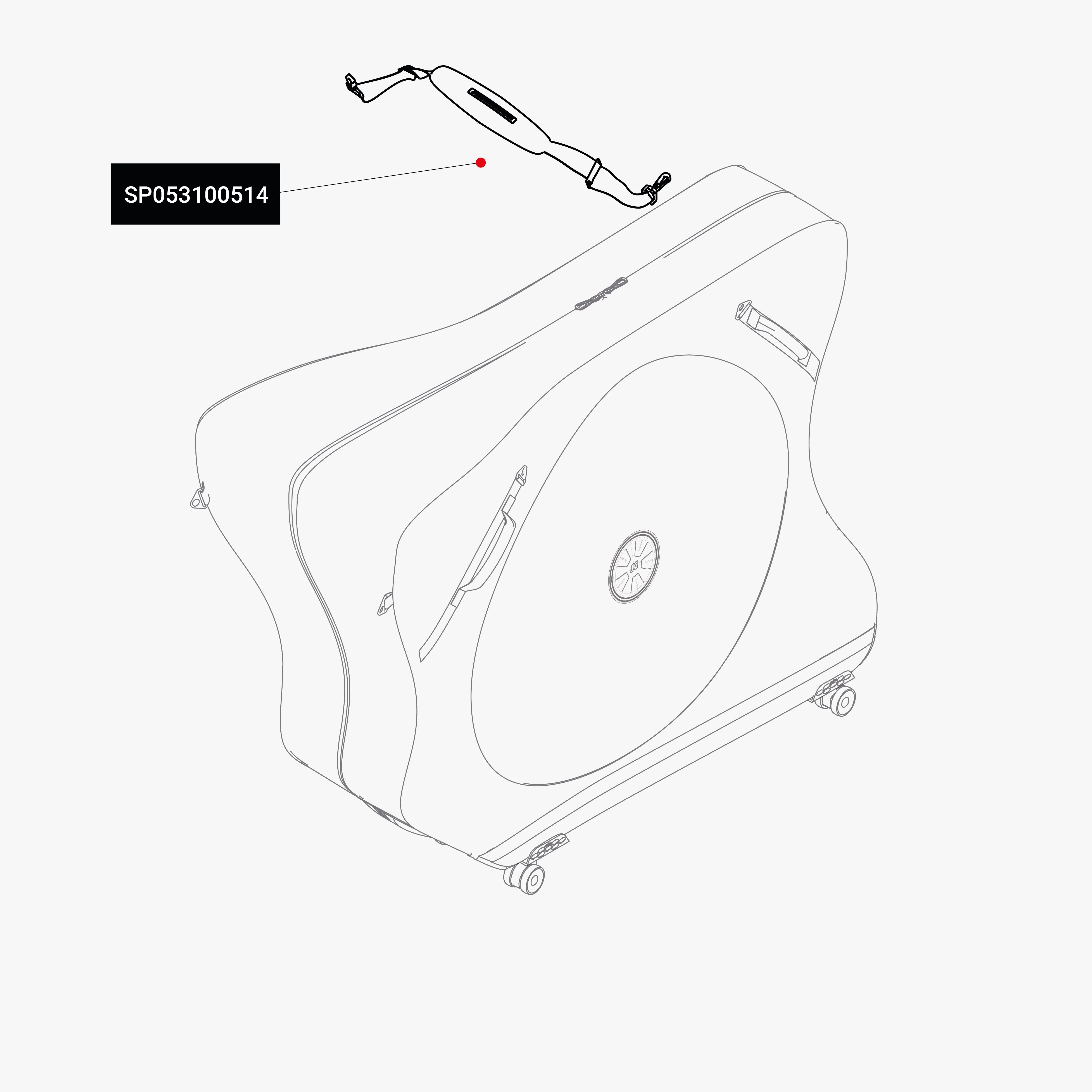 PADDED SHOULDER STRAP AEROCOMFORT - Image 2