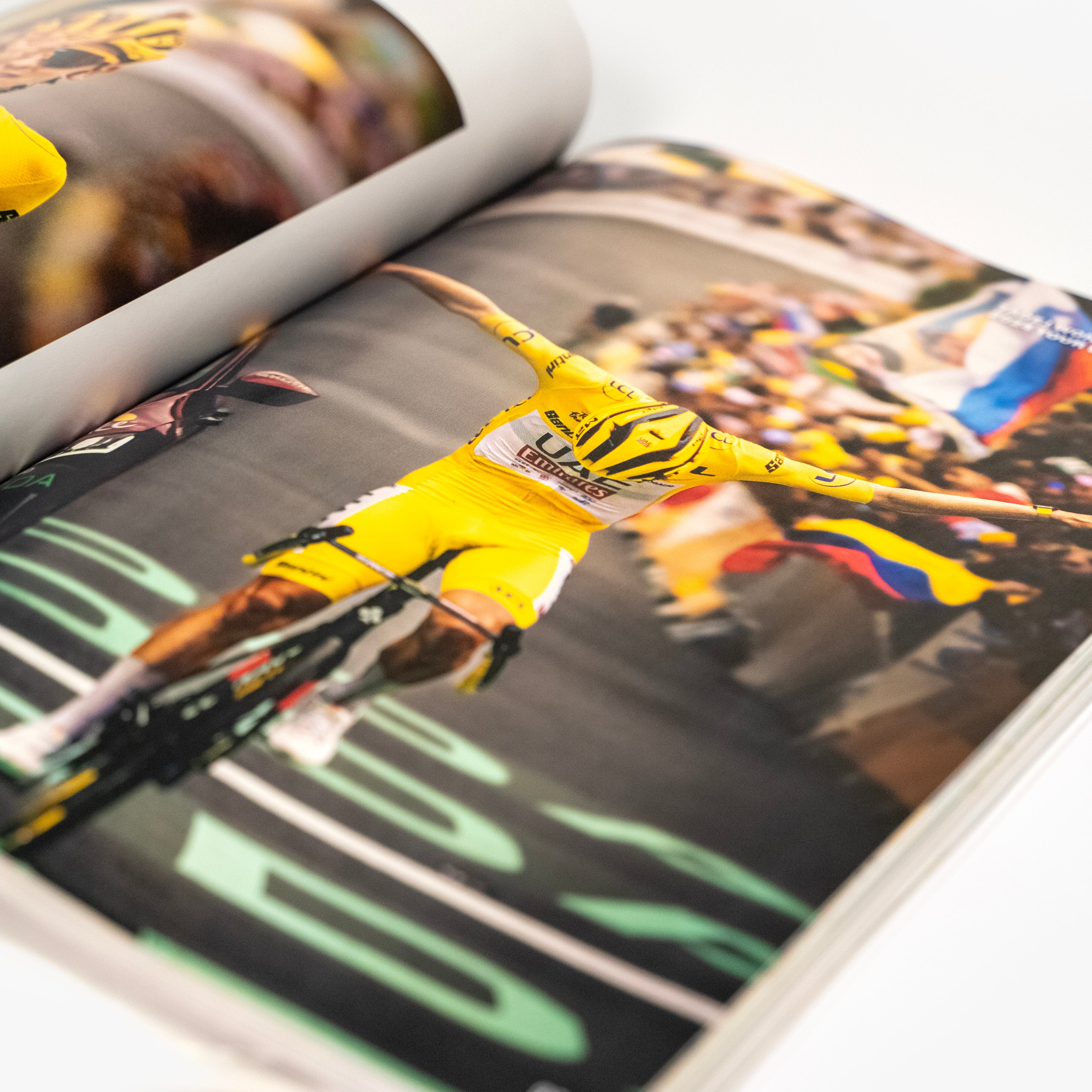 TADEJ POGAČAR TRIPLE CROWN PHOTOBOOK - SIGNED LIMITED EDITION - Image 2