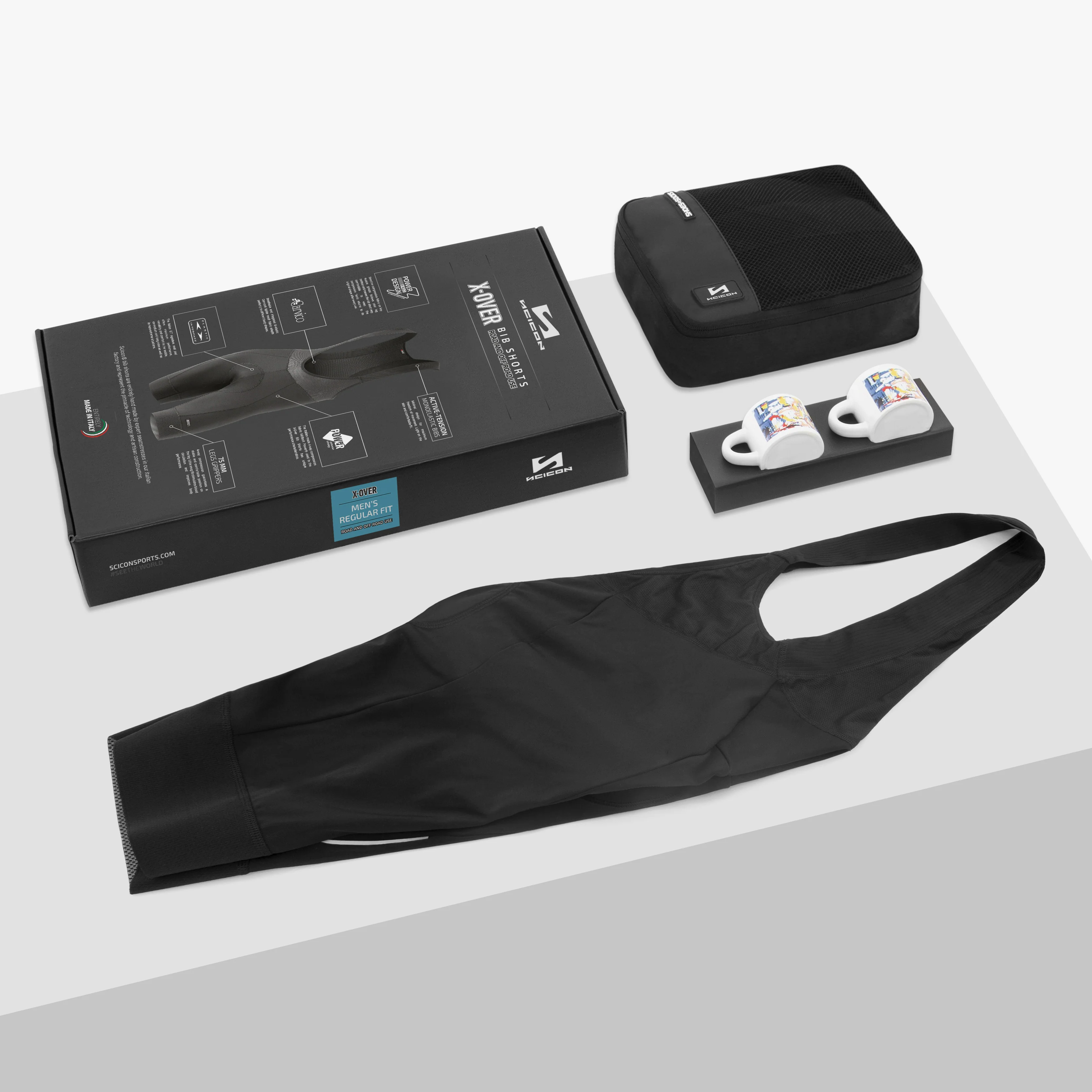 X-OVER CYCLING BIB SHORTS - MAN - Image 8